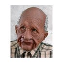 Masque adulte latex grand-père avec bouche articulée adulte