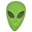 Masque alien vert adulte