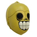 Masque droide dia de los muertos adulte Halloween
