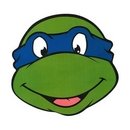 Masque en carton Léonardo Tortues Ninja™