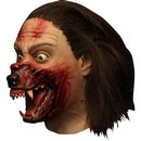 Masque intégral Hemlock Grove™ transformation loup-garou