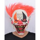 Masque latex clown de l'enfer adulte Halloween