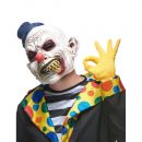 Masque latex clown hideux adulte