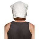 Masque latex ours polaire adulte