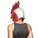 Masque latex tête de coq adulte