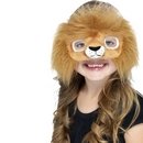 Masque peluche lion enfant