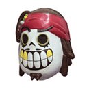 Masque pirate dia de los muertos adulte Halloween