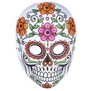 Masque squelette coloré adulte Halloween