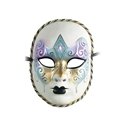 Masque vénitien bleu doré adulte
