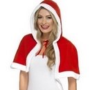 Mini cape Mère Noël adulte