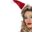 Mini chapeau Mère Noël femme