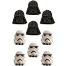9 Petites décorations en sucre Star Wars