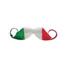 Moustache supporter Italie adulte