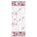 Nappe en rouleau papier flocons de Noël