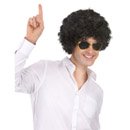Perruque afro noire adulte - 140g