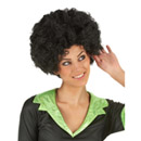 Perruque afro noire adulte - 140g