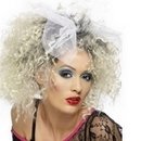 Perruque années 80 blonde femme