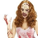 Perruque avec masque zombie adulte Halloween