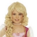 Perruque blonde princesse fille