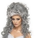 Perruque comtesse grise femme
