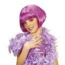 Perruque courte cabaret violette fille