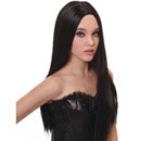 Perruque luxe noire très longue femme