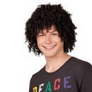 Perruque rasta noire