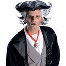 Perruque vampire bicolore homme Halloween