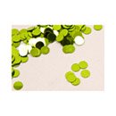 Confettis de table ronds verts