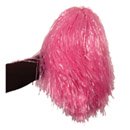 Pompon rose métallique à l\'unité