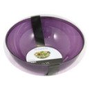 Saladier aubergine en plastique rigide 27 cm