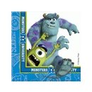 20 Serviettes en papier Monsters University™ 33 x 33 cm