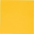 20 Serviettes en papier épais Jaune 33 x 33 cm