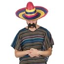 Sombrero multicolore adulte