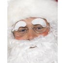 Sourcils blancs autoadhésifs Noël