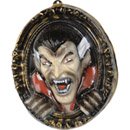 Décoration murale tableau vampire 3D 37 x 43 cm Halloween