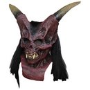 Masque intégral démon chevelu adulte halloween