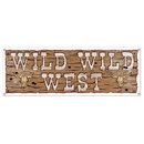 Bannière marron Wild Wild West