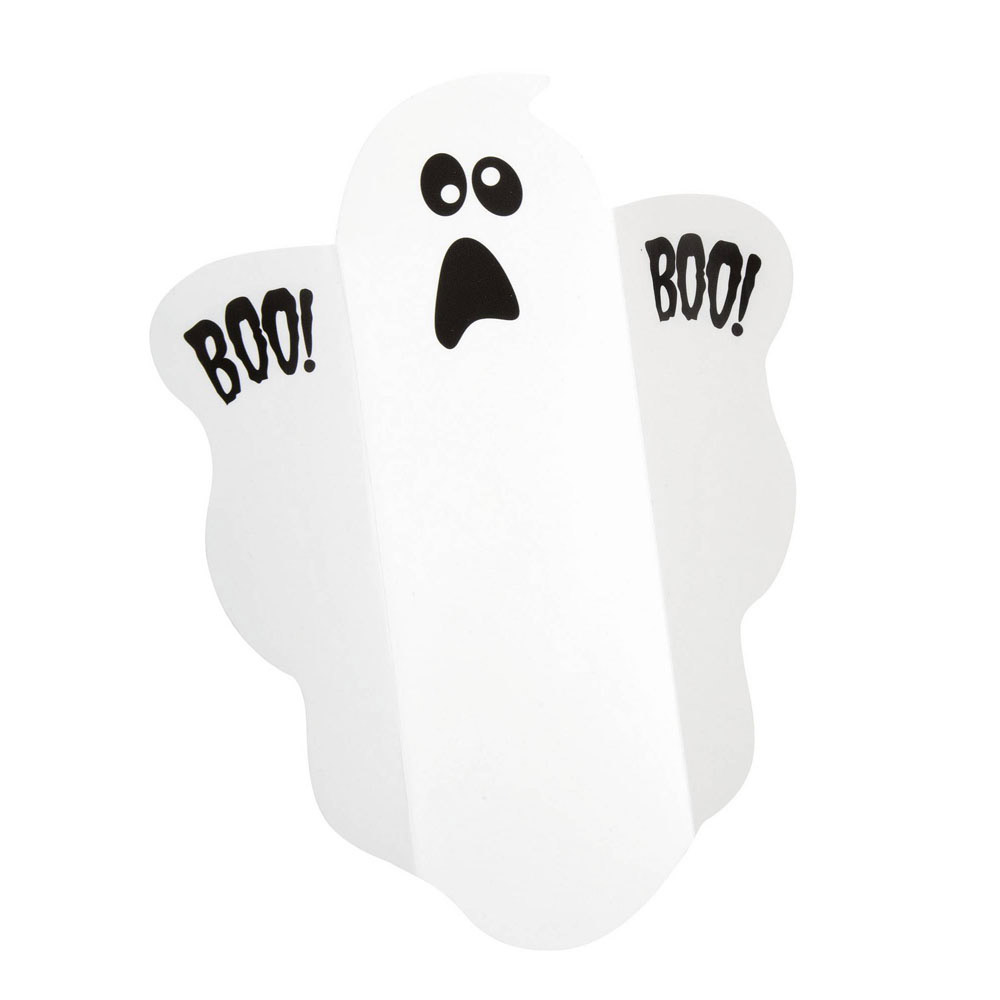 40 Serviettes Papier Fantômes Halloween - Tons Pastel, Motif Petit Fantôme - Décoration De Table Fête Bébé Ou Soirée